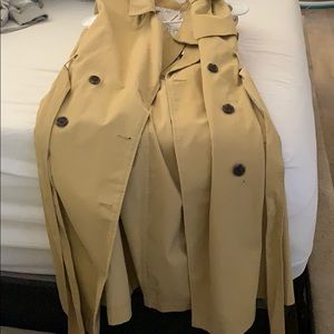 Trench coat dress